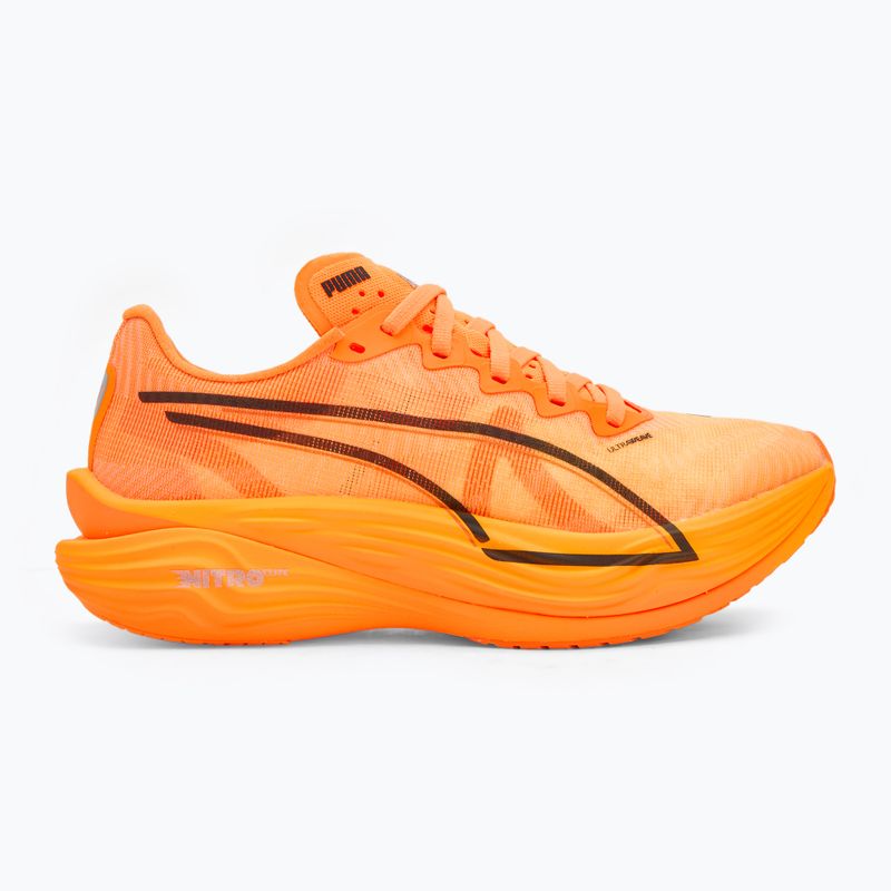 Кросівки для бігу жіночі PUMA Deviate Nitro Elite 3 heat fire/puma black 2