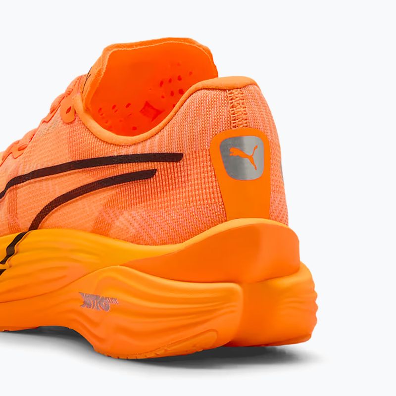 Кросівки для бігу жіночі PUMA Deviate Nitro Elite 3 heat fire/puma black 9