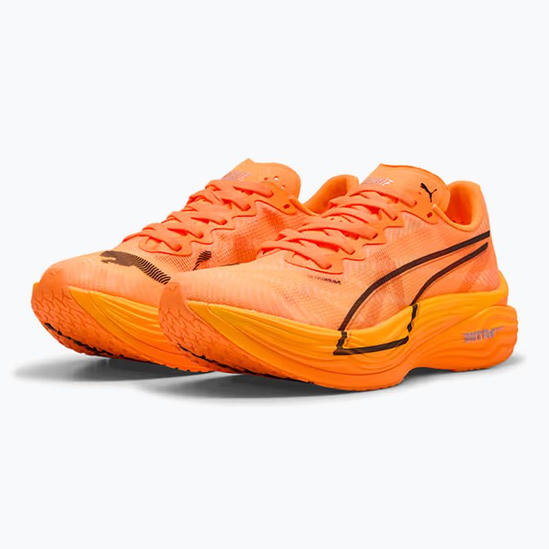 Жіночі кросівки для бігу PUMA Deviate Nitro Elite 3 heat fire/puma black 11