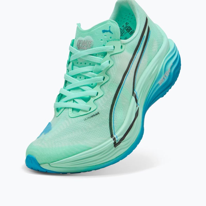 Жіночі бігові кросівки PUMA Deviate Nitro Elite 3 mint melt/speed blue 3