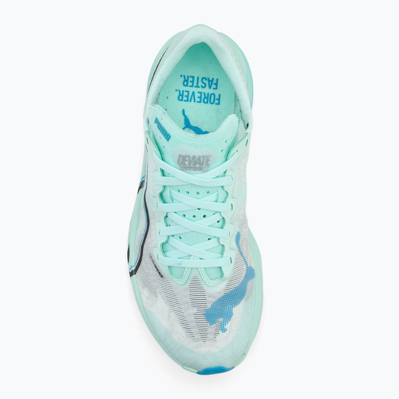 Кросівки для бігу жіночі PUMA Deviate Nitro Elite 3 mint melt/speed blue 5
