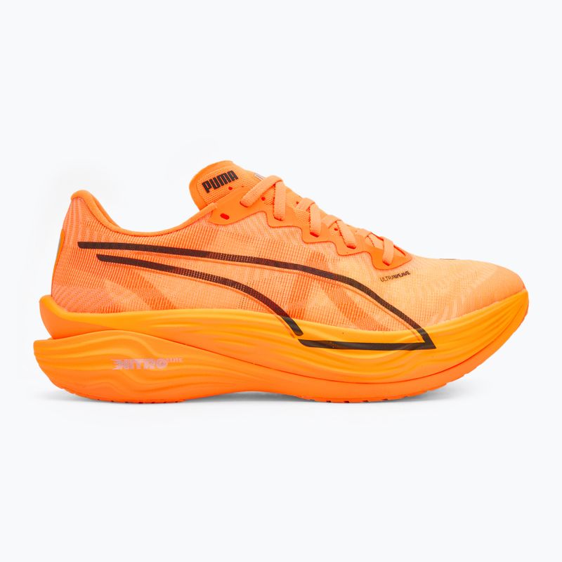 Кросівки для бігу чоловічі PUMA Deviate Nitro Elite 3 heat fire/puma black 2