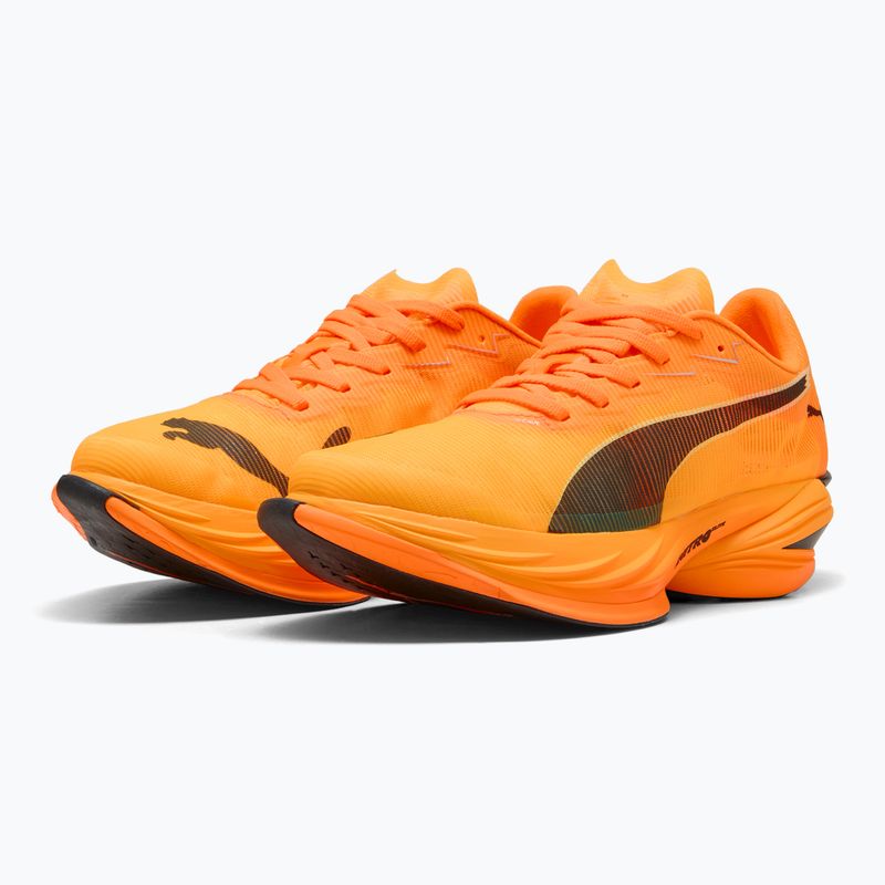 Кросівки для бігу жіночі PUMA Fast-R Nitro Elite 3 heat fire / puma black 3