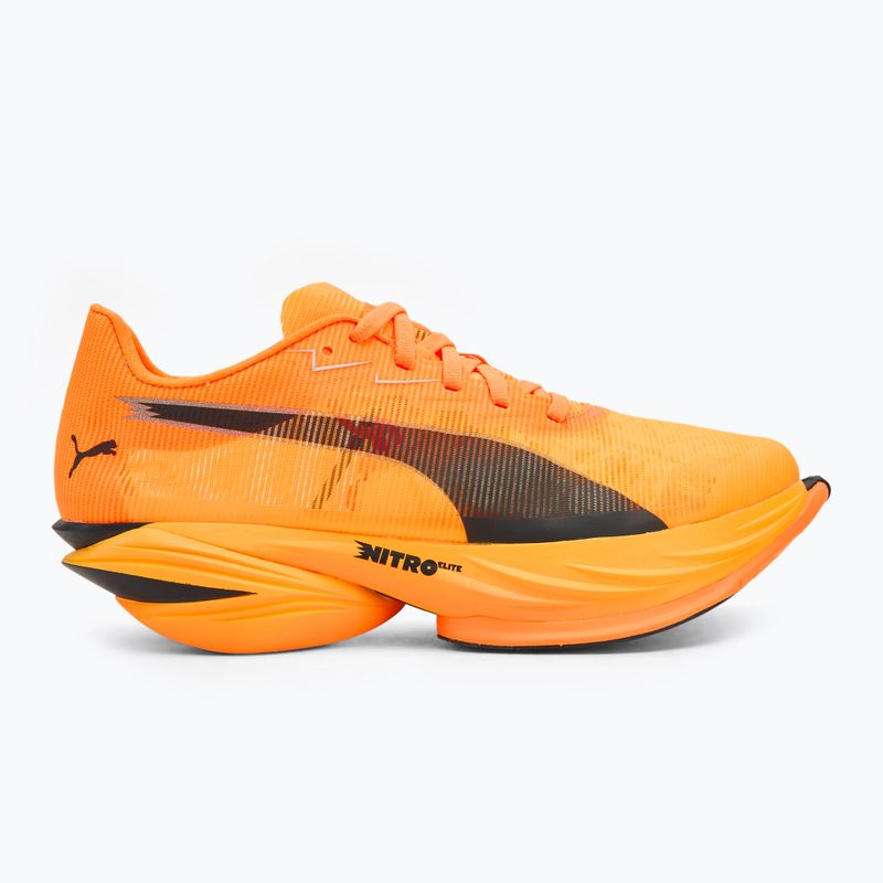 Кросівки для бігу жіночі PUMA Fast-R Nitro Elite 3 heat fire / puma black 2