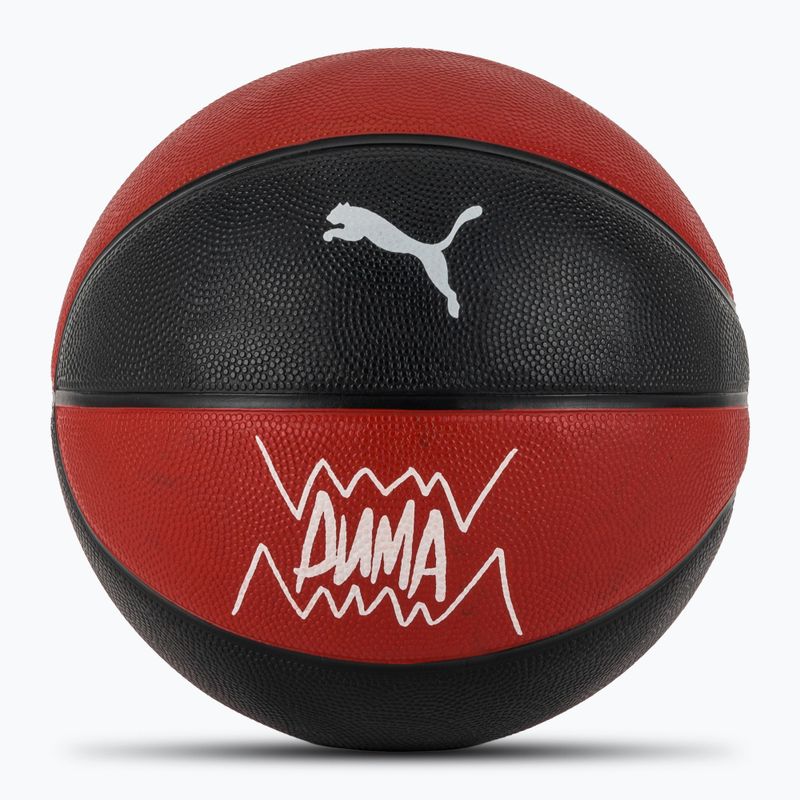 PUMA teamJAWS Баскетбольний м'яч пума червоний / пума чорний, розмір 6
