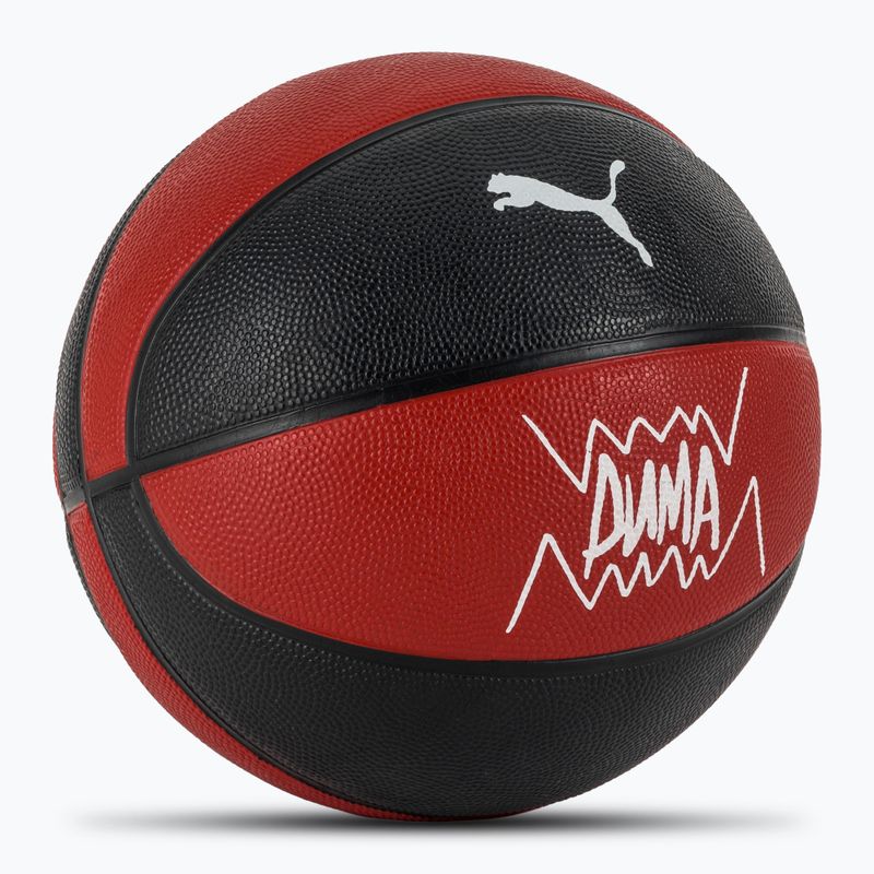 PUMA teamJAWS Баскетбольний м'яч пума червоний / пума чорний, розмір 7 2