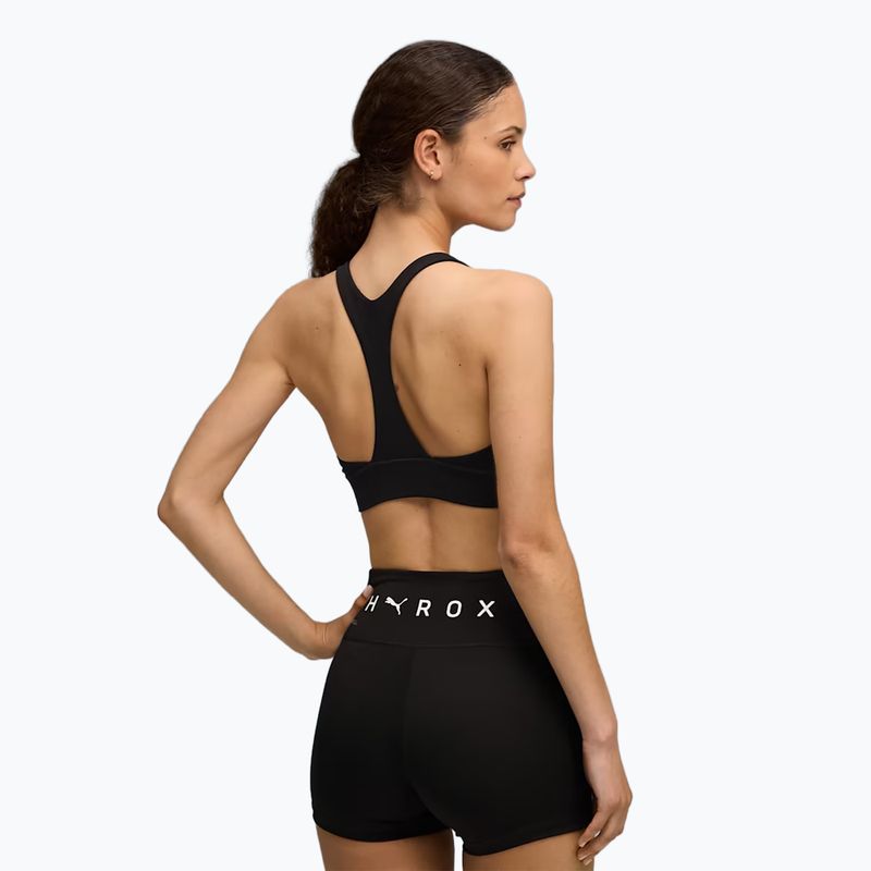 Спортивний бюстгальтер PUMA x HYROX Shapeluxe High Neck чорний 3
