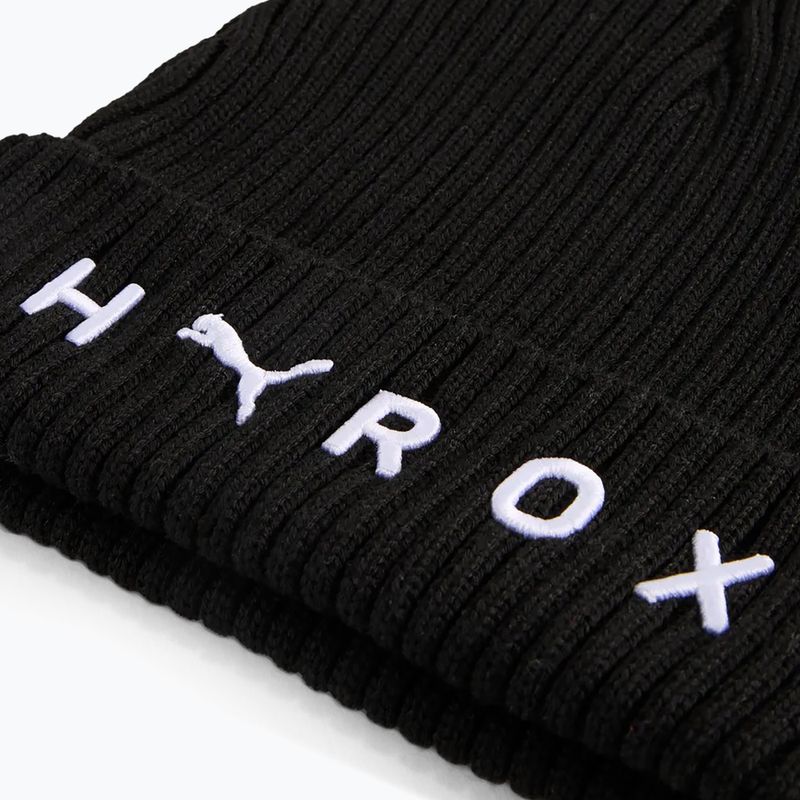 Зимова шапка PUMA x HYROX Mid Crown Beanie чорна 3