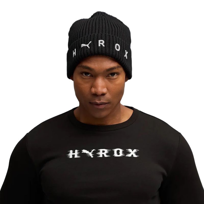 Шапка зимова Puma Hyrox Mid Crown Beanie black 4