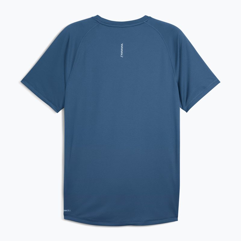 Футболка для бігу чоловіча PUMA Run Velocity Tee Poly dark indigo 2