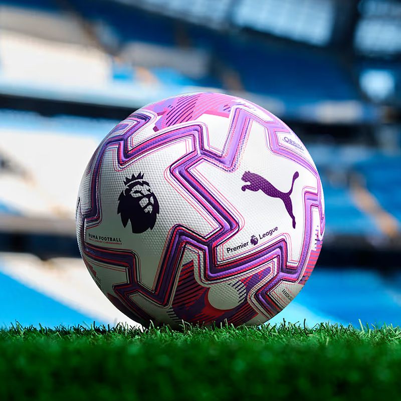 PUMA Orbita Pro PL Brilliance FIFA Quality Pro футбольна пума біла / різнокольорова, розмір 4 4