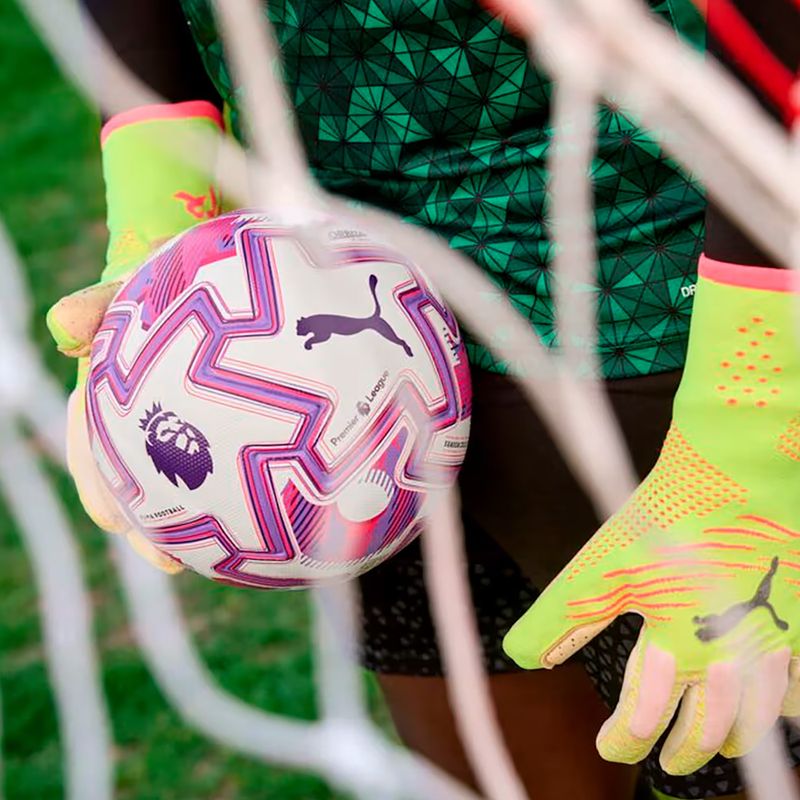 PUMA Orbita Pro PL Brilliance FIFA Quality Pro футбольна пума біла / різнокольорова, розмір 4 5
