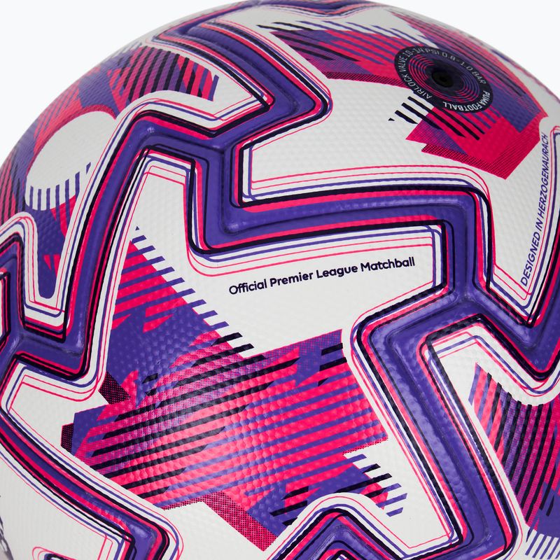 PUMA Orbita Ultimate PL Brilliance футбольна пума біла/багатобарвна, розмір 5 4