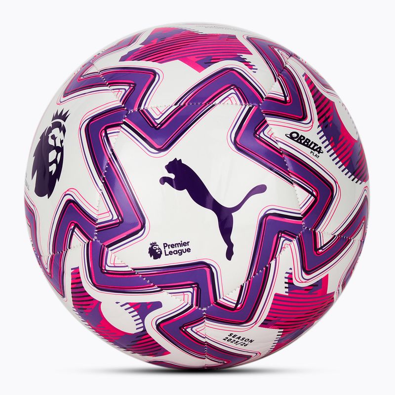 PUMA Orbita Play PL Brilliance футбольна пума білий / різнокольоровий розмір 4