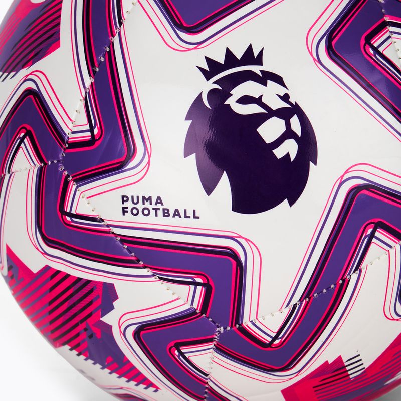 PUMA Orbita Play PL Brilliance футбольна пума білий / різнокольоровий розмір 4 3