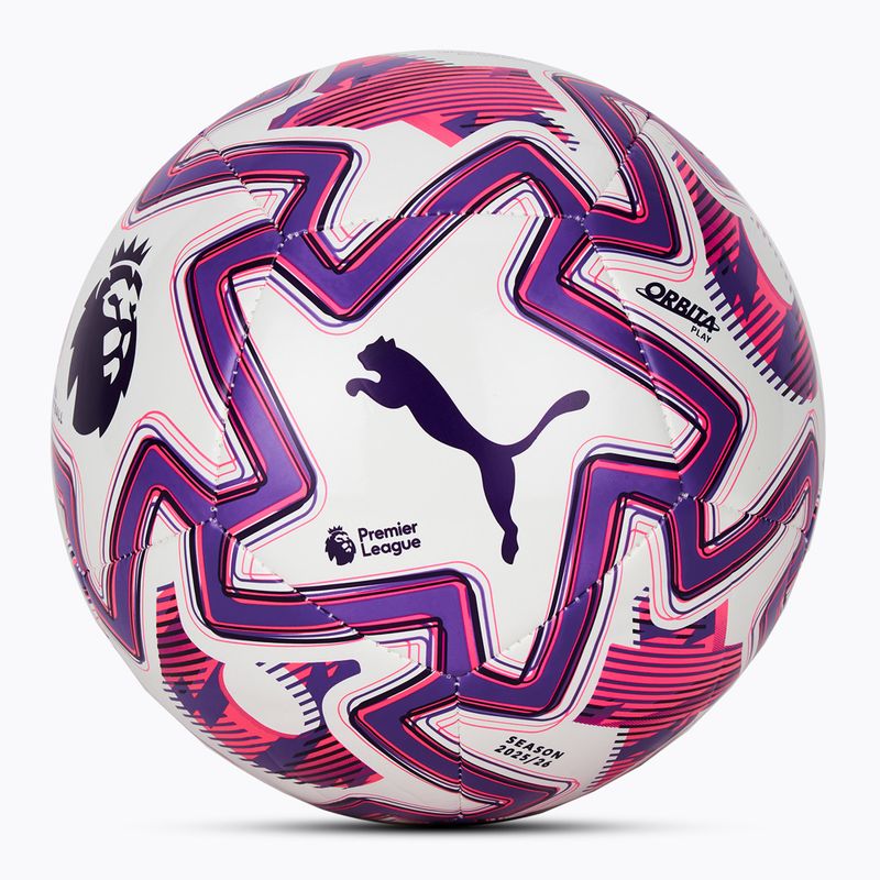 PUMA Orbita Play PL Brilliance футбольна пума біла/багатобарвна, розмір 5