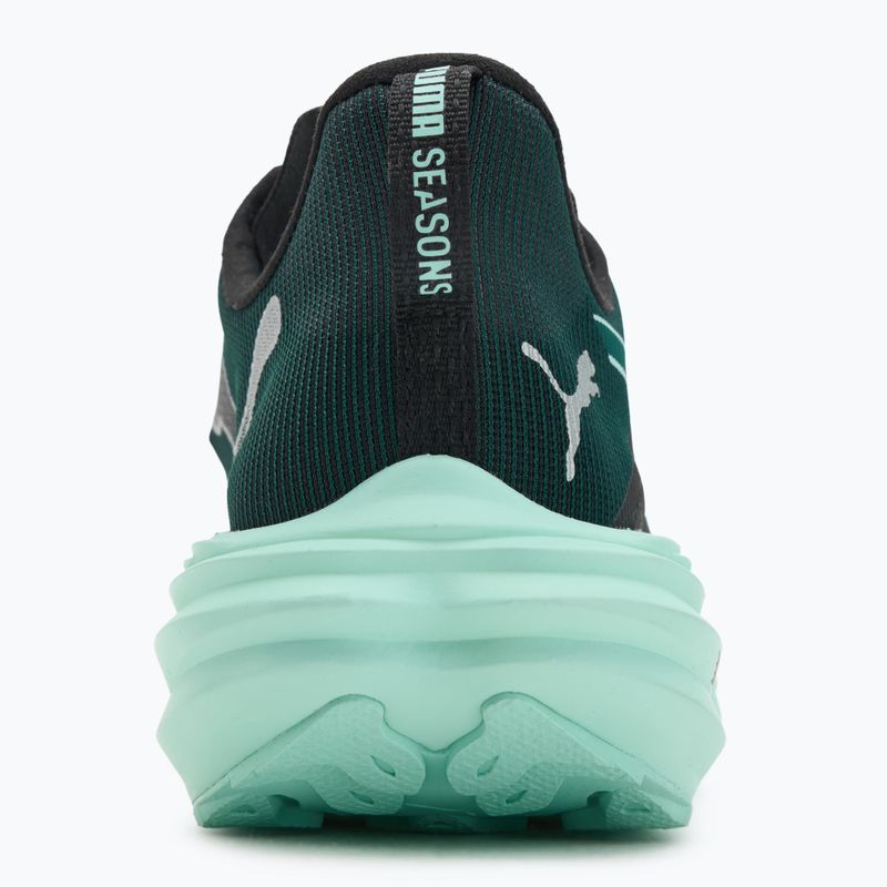 Кросівки для бігу чоловічі PUMA Deviate Nitro Elite Trail green terrain / mint melt 6