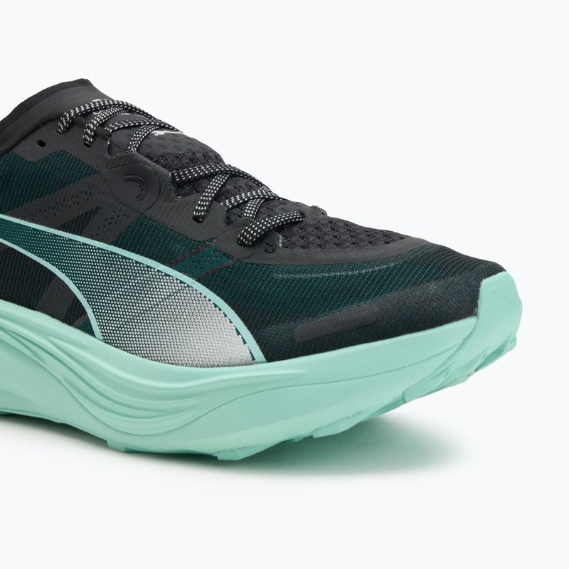Кросівки для бігу чоловічі PUMA Deviate Nitro Elite Trail green terrain / mint melt 7