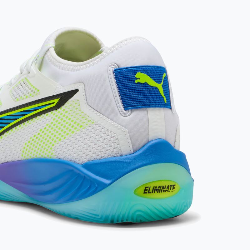 Кросівки гандбольні PUMA Eliminate Nitro SQD 4 Game On puma white/glowing red/ultra blue 13