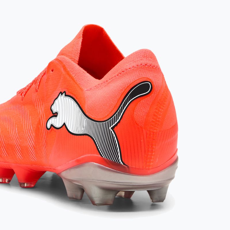 Кросівки футбольні PUMA Future 9 Fusion FG/AG glowing red/puma white/puma black/puma silver 8