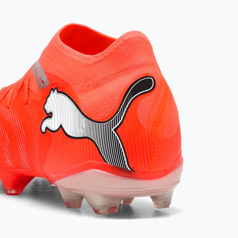 Кросівки футбольні PUMA Future 9 Pro FG/AG glowing red/puma white/puma black/puma silver 8