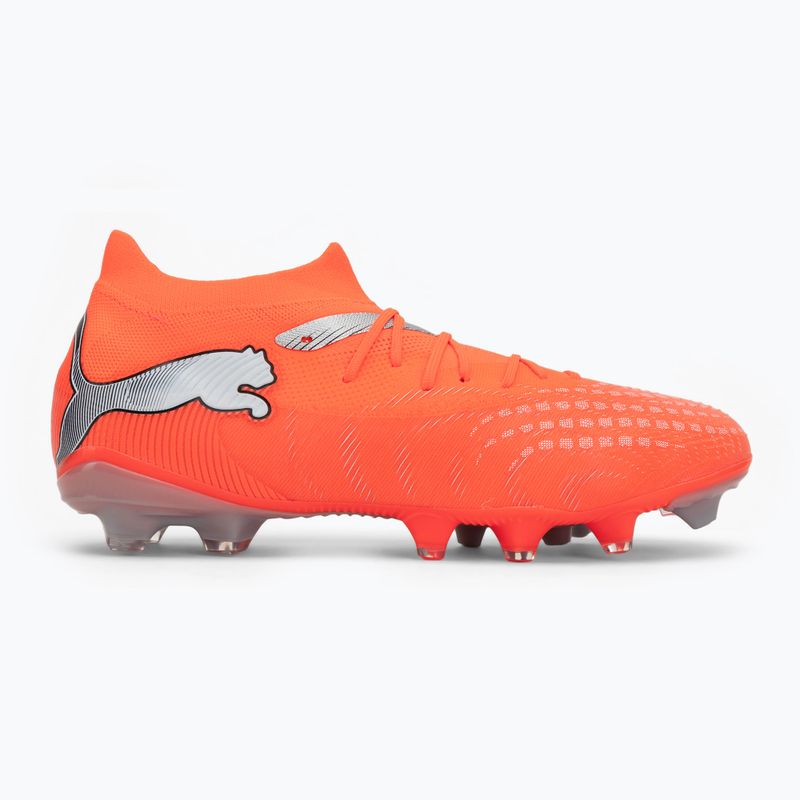 Кросівки футбольні PUMA Future 9 Fusion FG/AG glowing red/puma white/puma black/puma silver 2