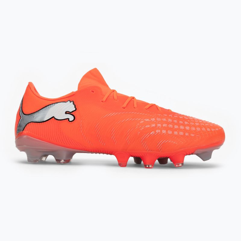 Кросівки футбольні PUMA Future 9 Match Fusion FG/AG glowing red/puma white/puma black/puma silver 2
