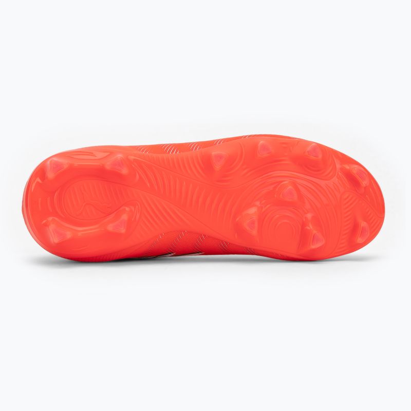 Кросівки футбольні дитячі PUMA Future 9 Pro FG/AG Jr glowing red/puma white/puma black/puma silver 4