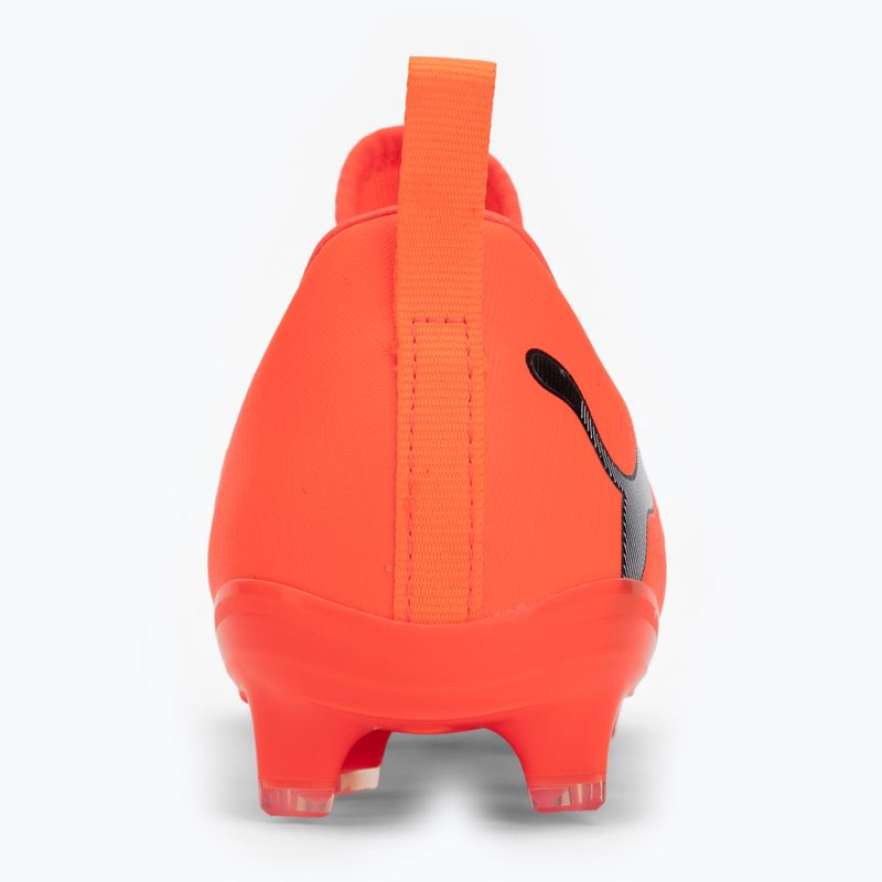 Кросівки футбольні дитячі PUMA Future 9 Match LL FG/AG Jr glowing red/puma white/puma black/puma silver 6