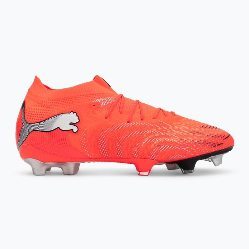 Кросівки футбольні PUMA Future 9 Ultimate FG glowing red/puma white/puma black/puma silver 2