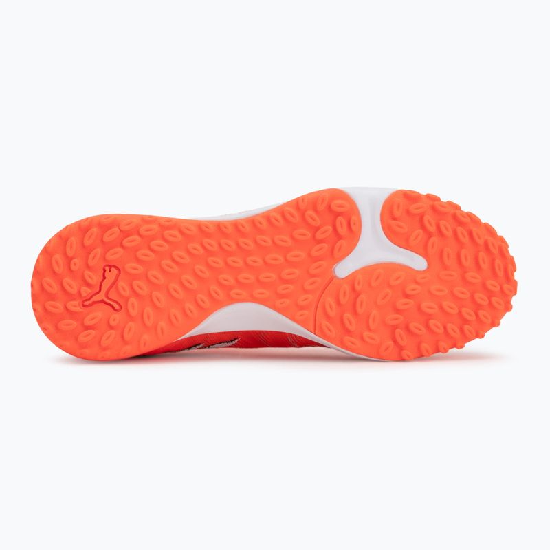 Кросівки футбольні PUMA Future 9 Match Fusion FG/AG glowing red/puma white/puma black/puma silver 4