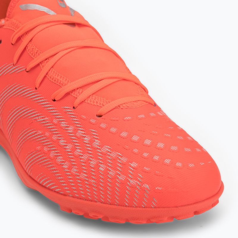 Кросівки футбольні PUMA Future 9 Play TT glowing red/puma white/puma black/puma silver 7