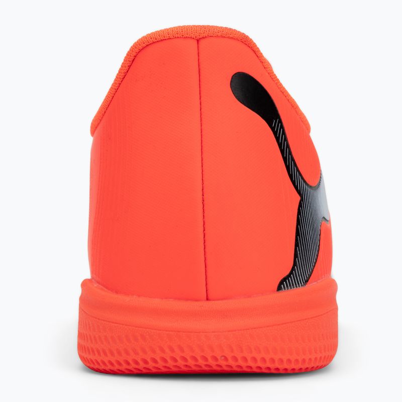 Кросівки футбольні PUMA Future 9 Play IT glowing red/puma white/puma black/puma silver 6