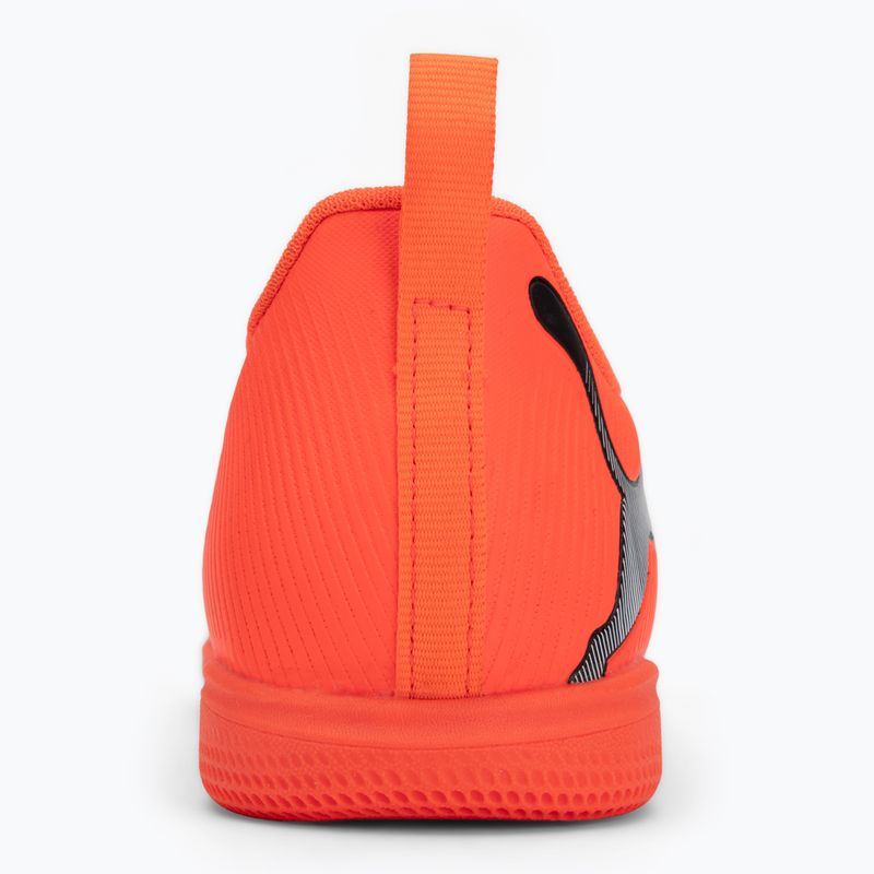 Кросівки футбольні дитячі PUMA Future 9 Play IT Jr glowing red/puma white/puma black/puma silver 6