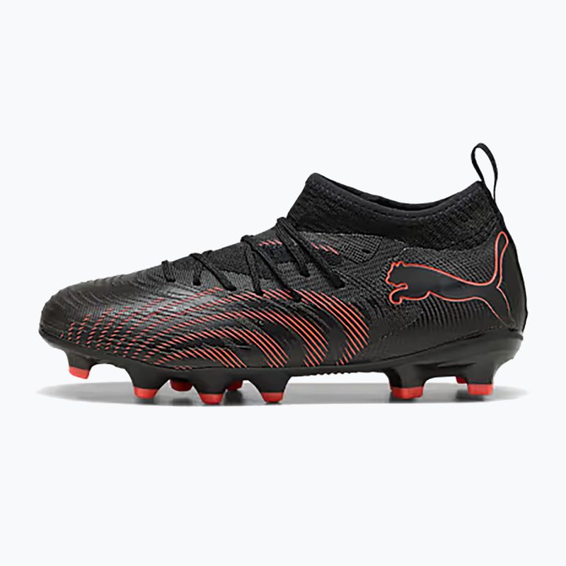 Кросівки футбольні дитячі PUMA Future 9 Match FG/AG Jr puma black/glowing red/strong grey 8