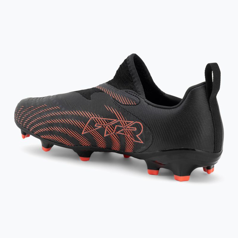 Кросівки футбольні дитячі PUMA Future 9 Match LL FG/AG Jr puma black/glowing red/strong grey 3