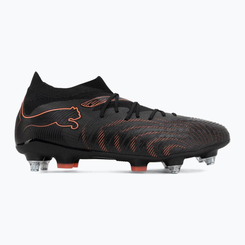 Кросівки футбольні PUMA Future 9 Match MxSG puma black/glowing red/strong grey 2