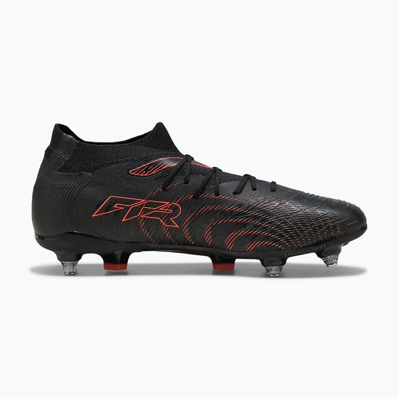 Кросівки футбольні PUMA Future 9 Match MxSG puma black/glowing red/strong grey 9