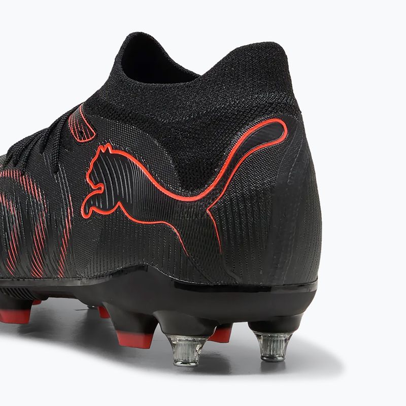 Кросівки футбольні PUMA Future 9 Match MxSG puma black/glowing red/strong grey 13