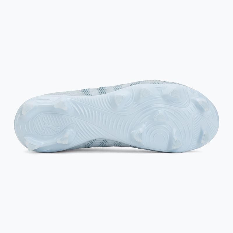Кросівки футбольні дитячі PUMA Future 9 Match FG/AG Jr icy blue/puma white/blue jewel 4