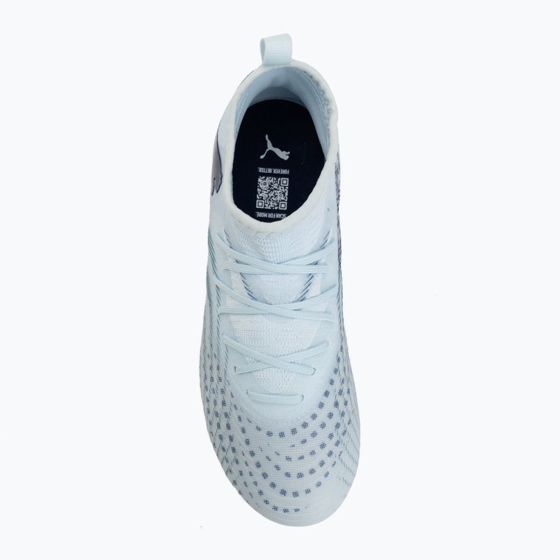 Кросівки футбольні дитячі PUMA Future 9 Match FG/AG Jr icy blue/puma white/blue jewel 5