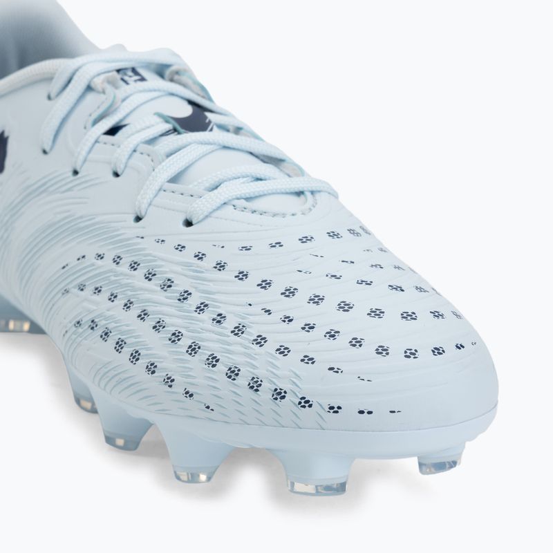 Кросівки футбольні дитячі PUMA Future 9 Play FG/AG Jr icy blue/puma white/blue jewel 7