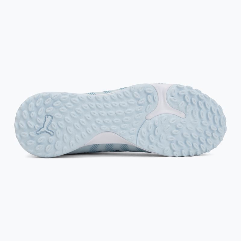 Кросівки футбольні дитячі PUMA Future 9 Match TT + Mid Jr icy blue/puma white/blue jewel 4