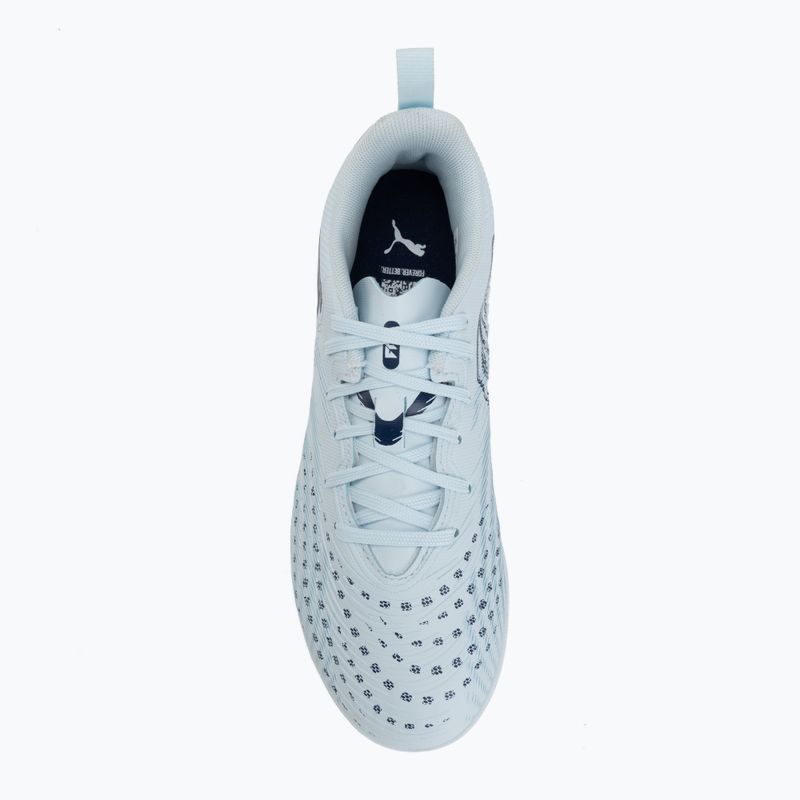 Кросівки футбольні дитячі PUMA Future 9 Play IT Jr icy blue/puma white/blue jewel 5