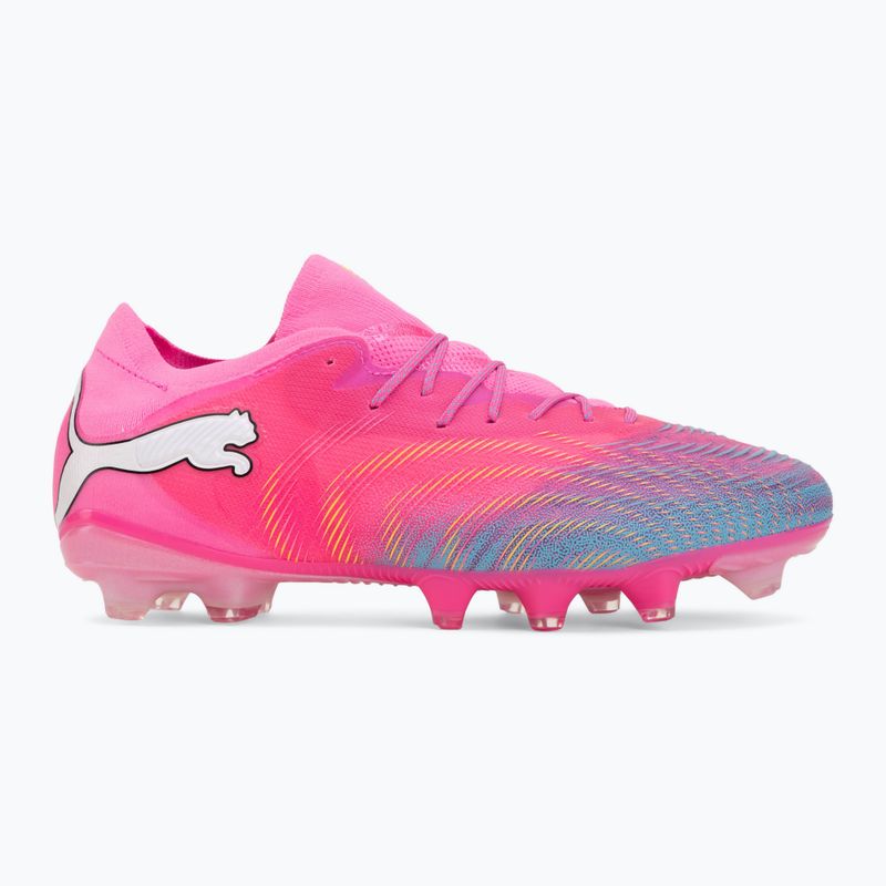 Кросівки футбольні PUMA Future 9 Fusion FG/AG poison pink/sun stream/bright aqua/puma wht 2