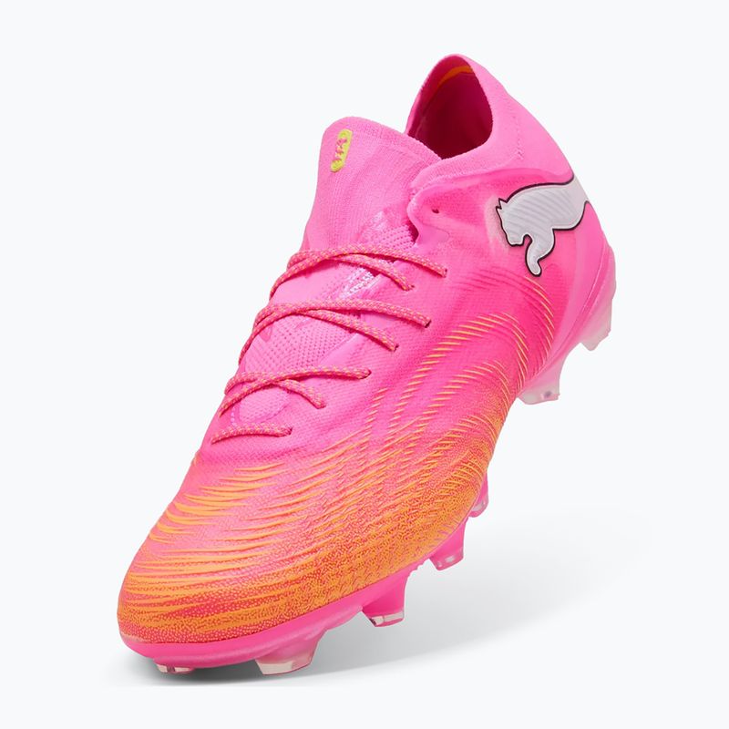 Кросівки футбольні PUMA Future 9 Fusion FG/AG poison pink/sun stream/bright aqua/puma wht 4