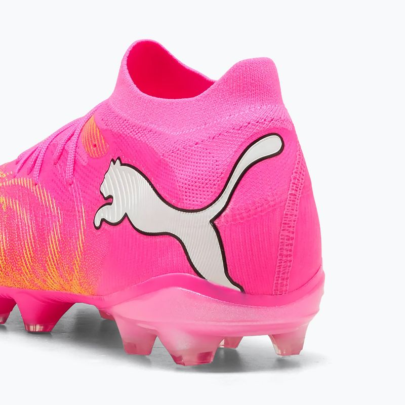 Кросівки футбольні PUMA Future 9 Match FG/AG poison pink/puma wht/sun stream/bright aqua/puma blk 4