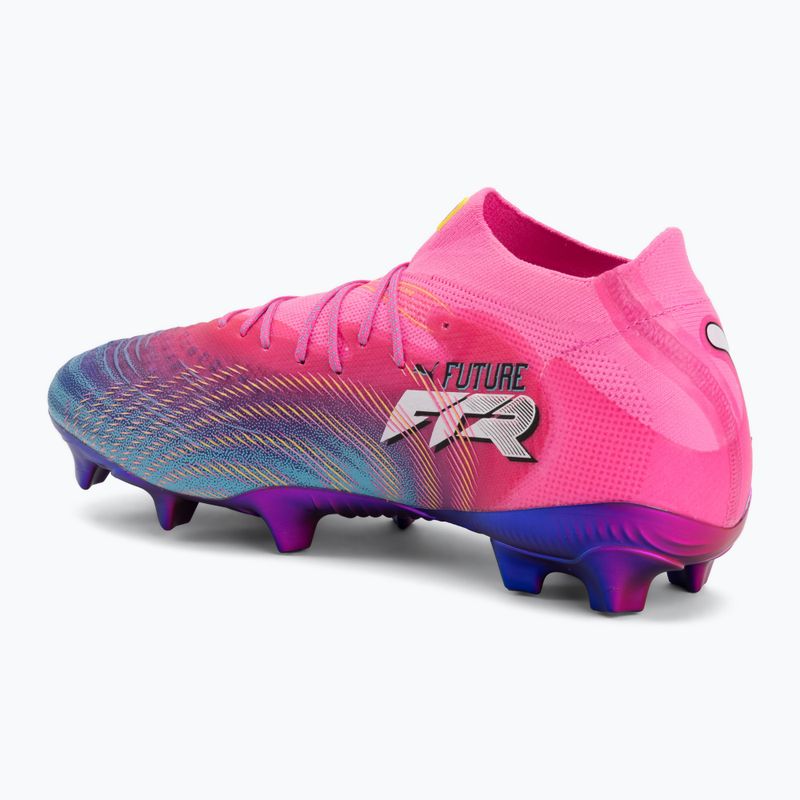 Кросівки футбольні PUMA Future 9 Ultimate FG poison pink/puma wht/sun stream/bright aqua/puma blk 3