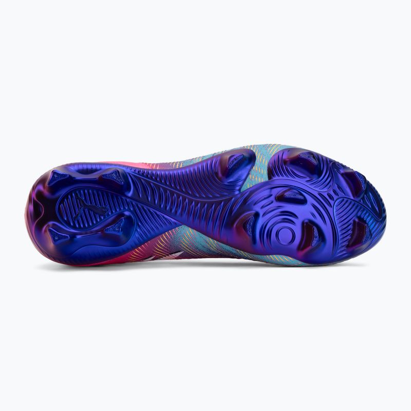 Кросівки футбольні PUMA Future 9 Ultimate FG poison pink/puma wht/sun stream/bright aqua/puma blk 4