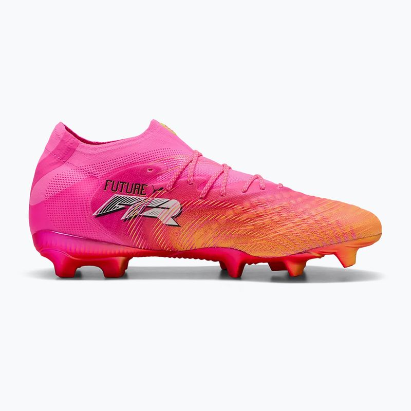 Кросівки футбольні PUMA Future 9 Ultimate FG poison pink/puma wht/sun stream/bright aqua/puma blk 2